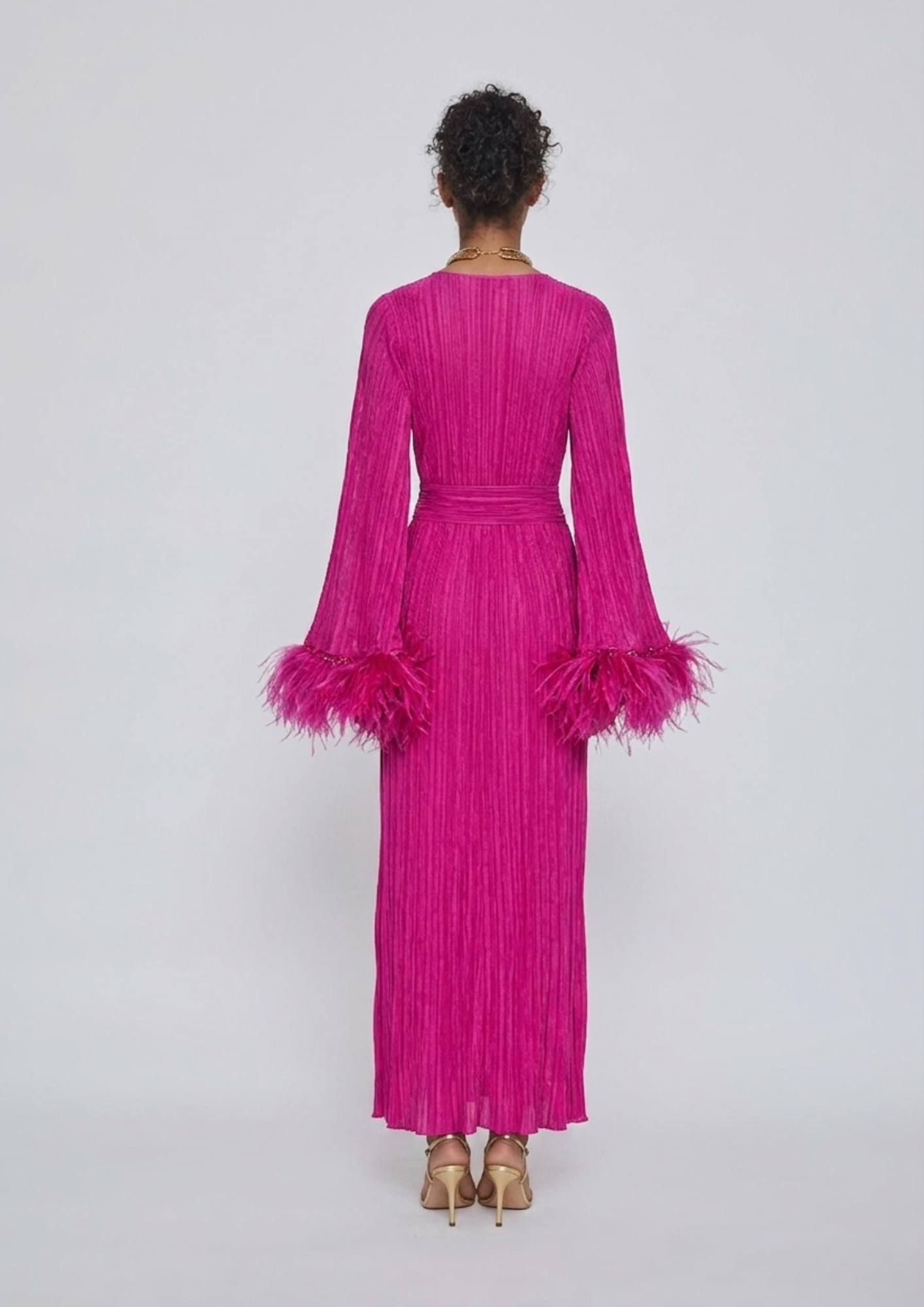 FEATHER MUSE DRESS
