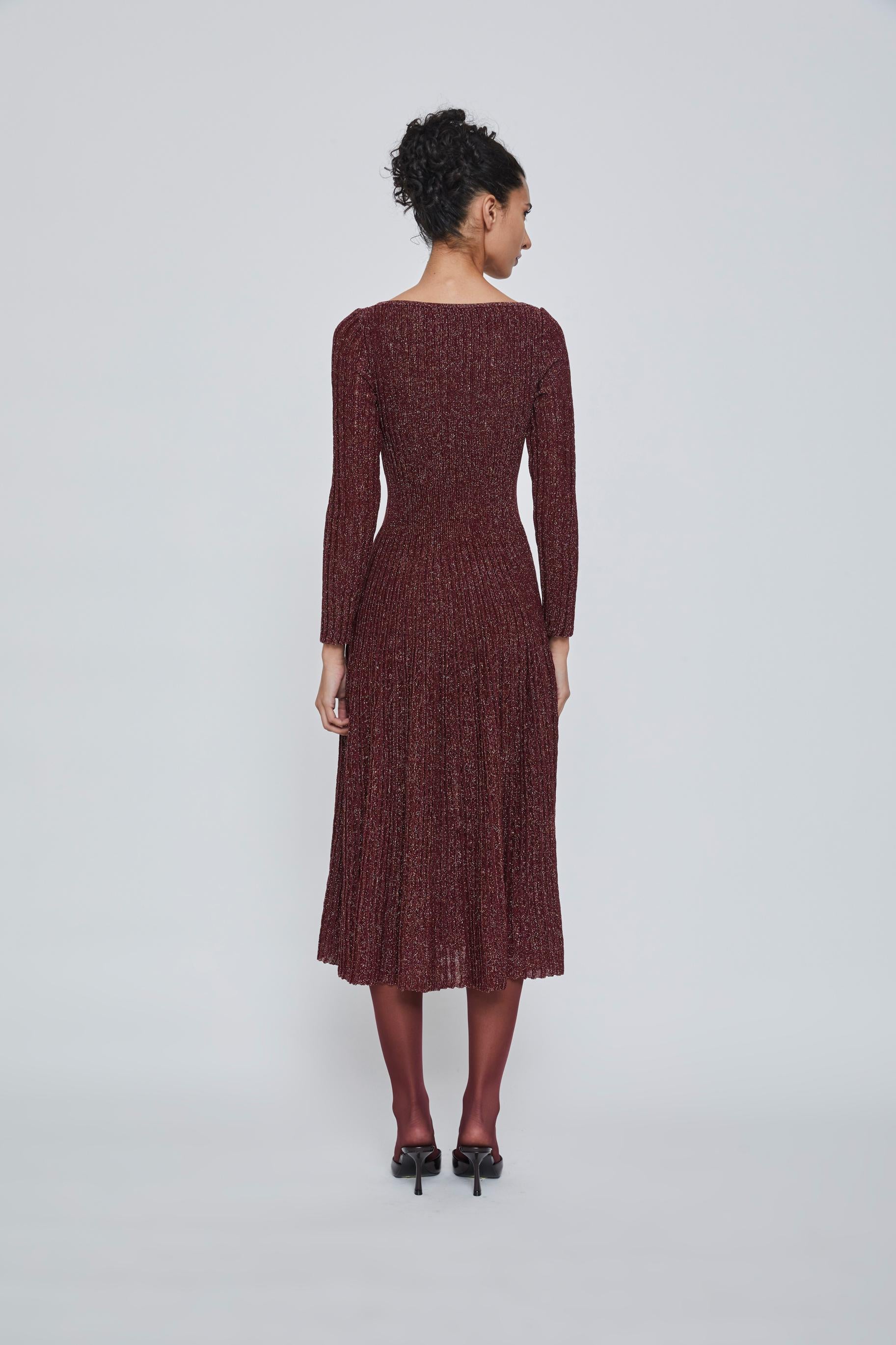 SEGNATURE MIDI DRESS