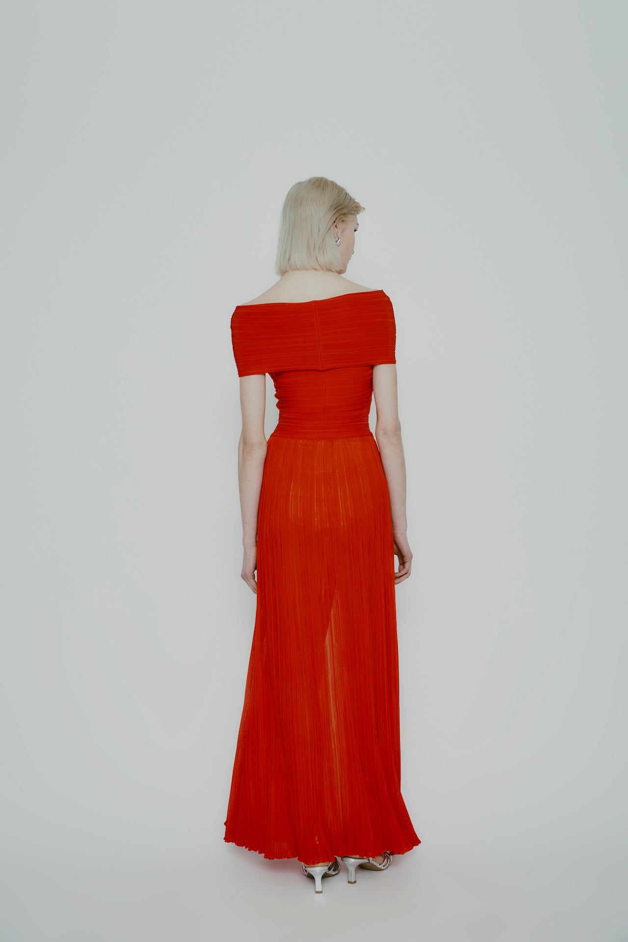 GINEVRA DRESS BRIGHT RED