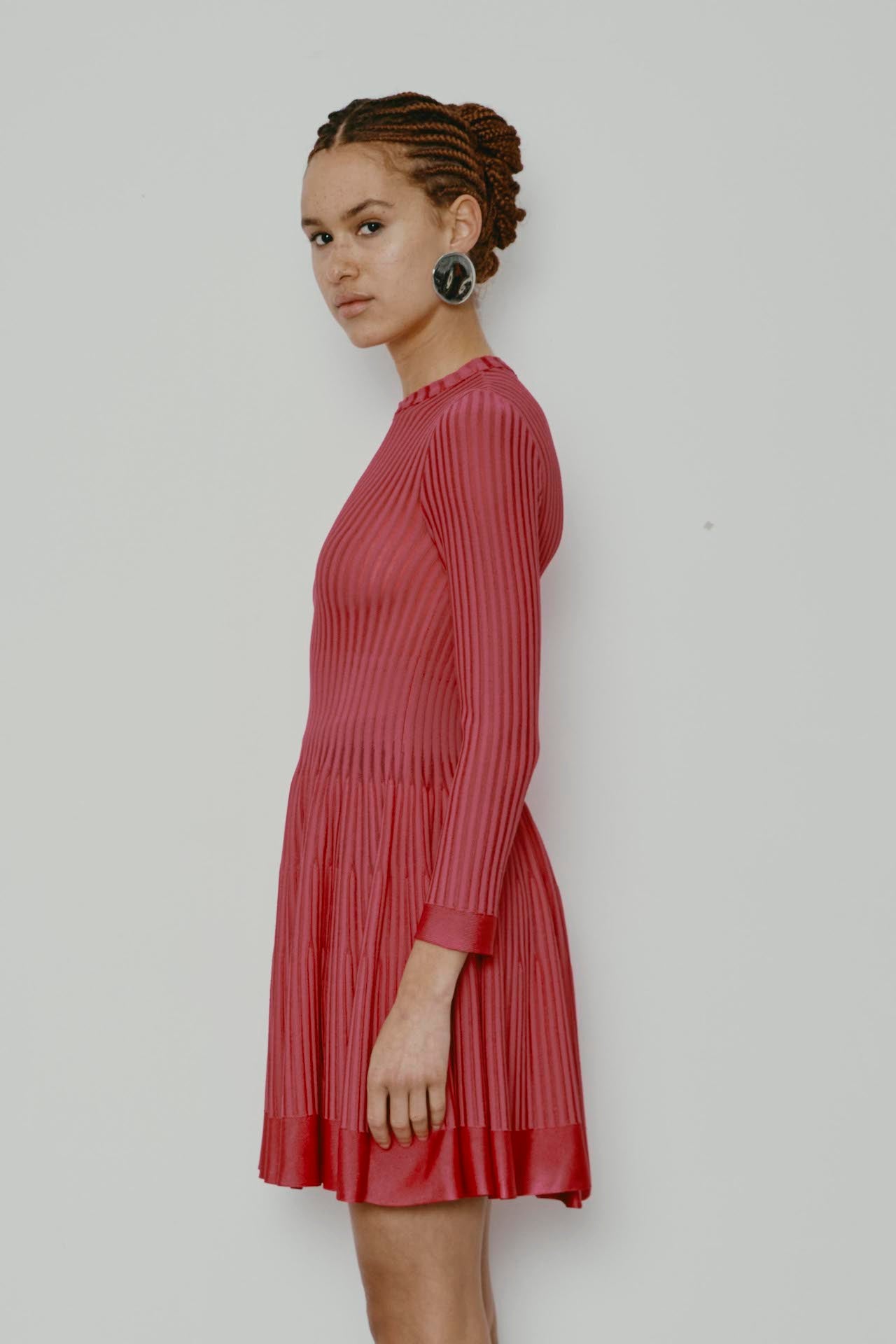 ANTONINO VALENTI 6101AV_CLARETTA_CHERRY_DRESS