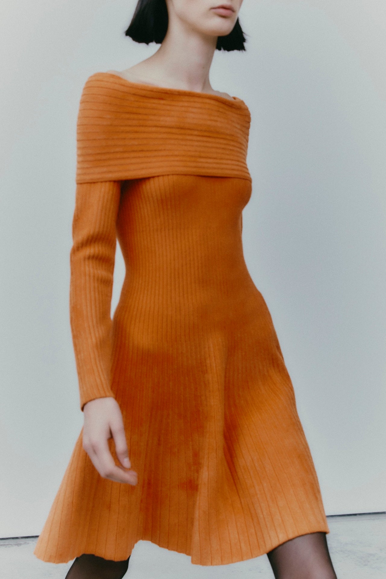 CRYSTAL DRESS ORANGE