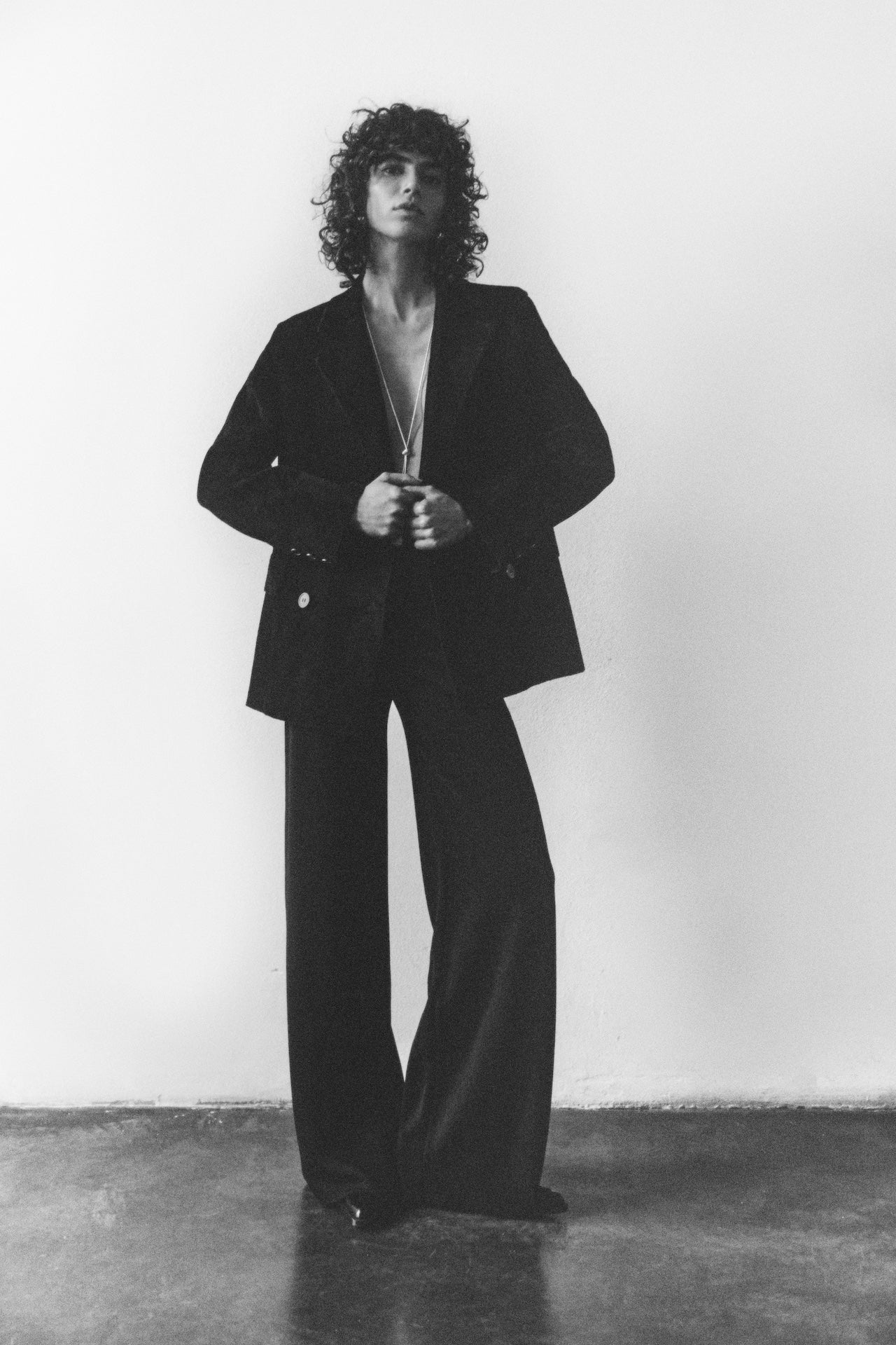 GIACCA LORA BLU MARINO