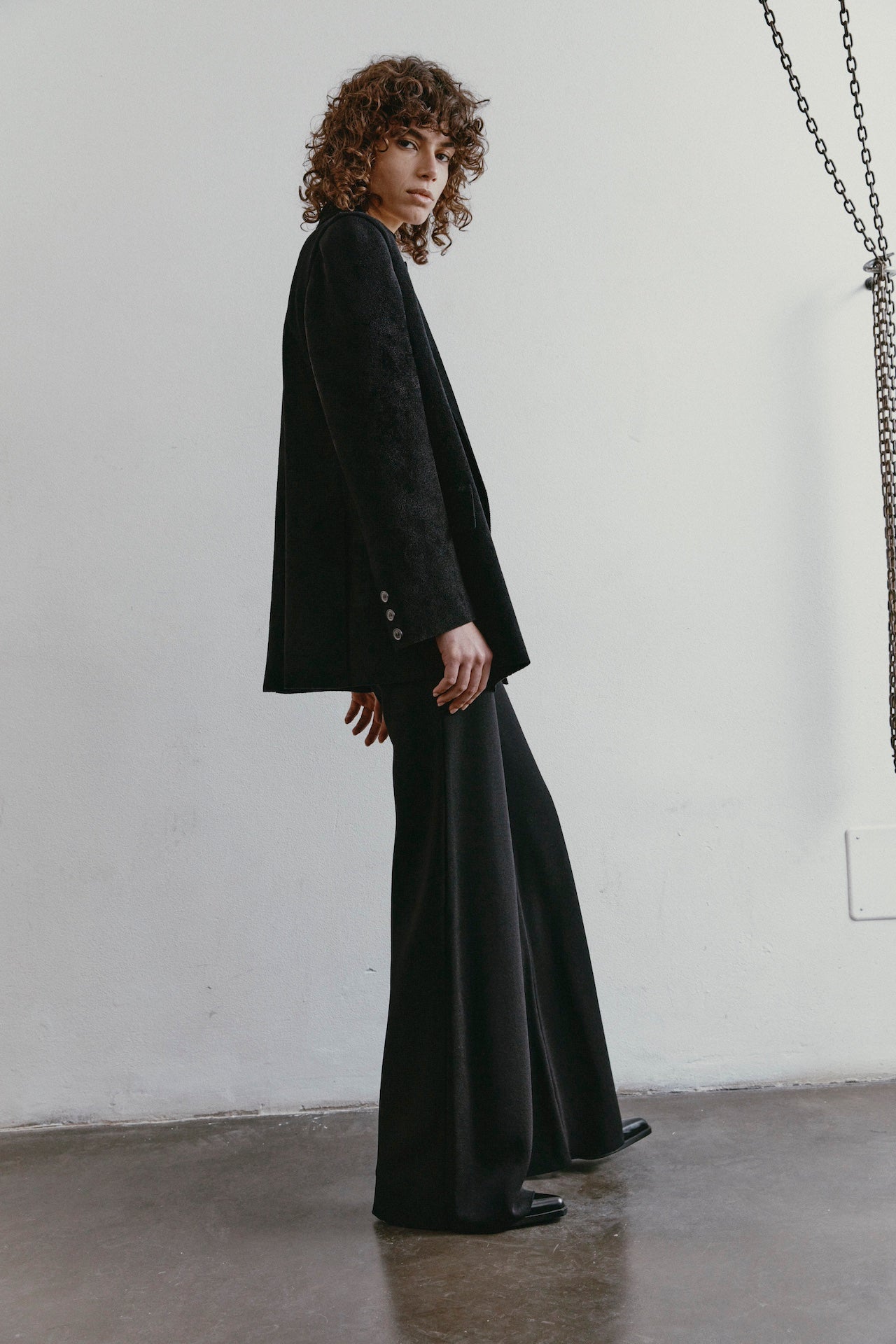 GIACCA LORA BLU MARINO