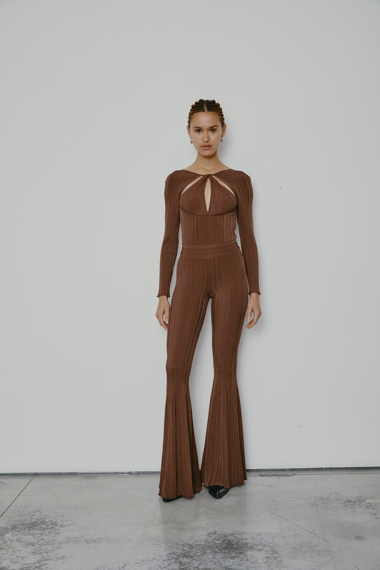 FABRIZIA JUMPSUIT COFFEE