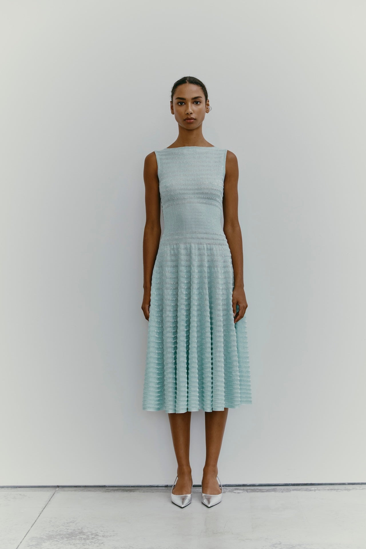 ABITO ROSA VERDE MENTA