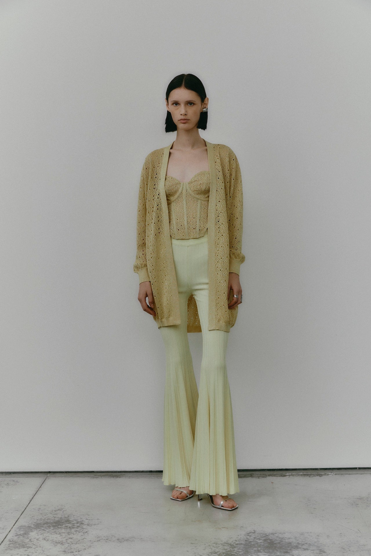 CARDIGAN ZADIE GIALLO CHIARO