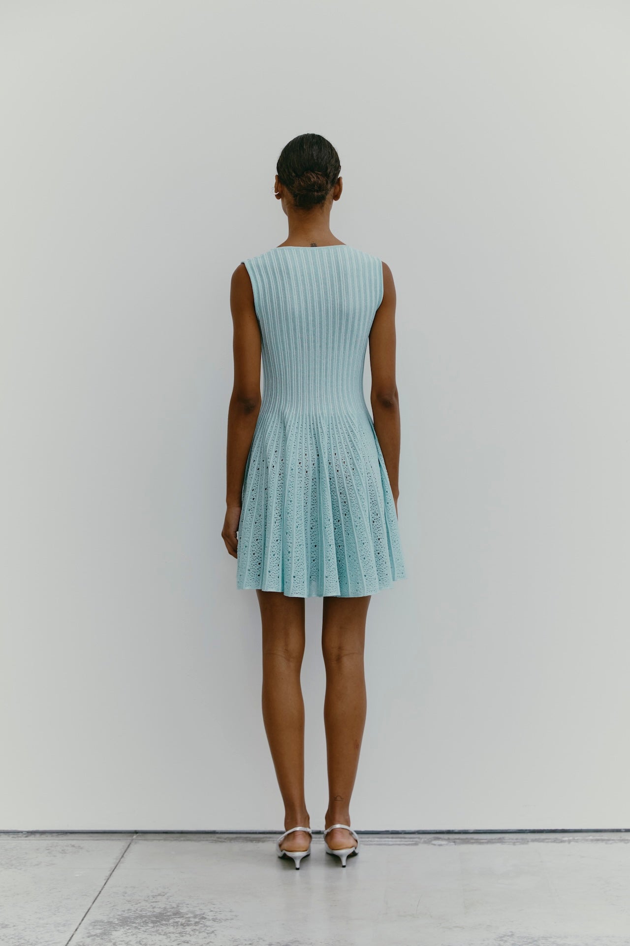 ABITO SKATER ALISA GANIEVA VERDE MENTA