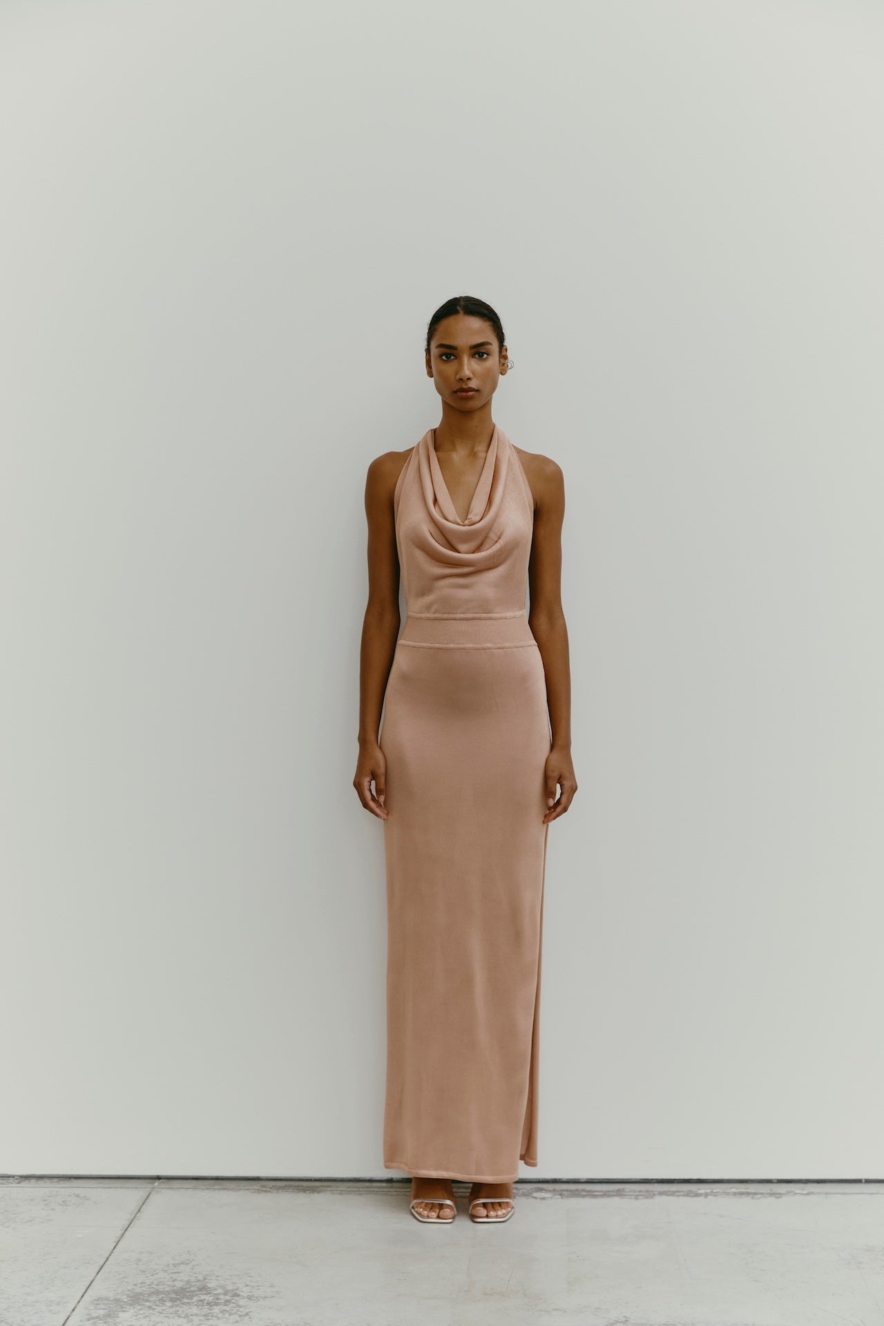 KALYPSO DRESS NUDE