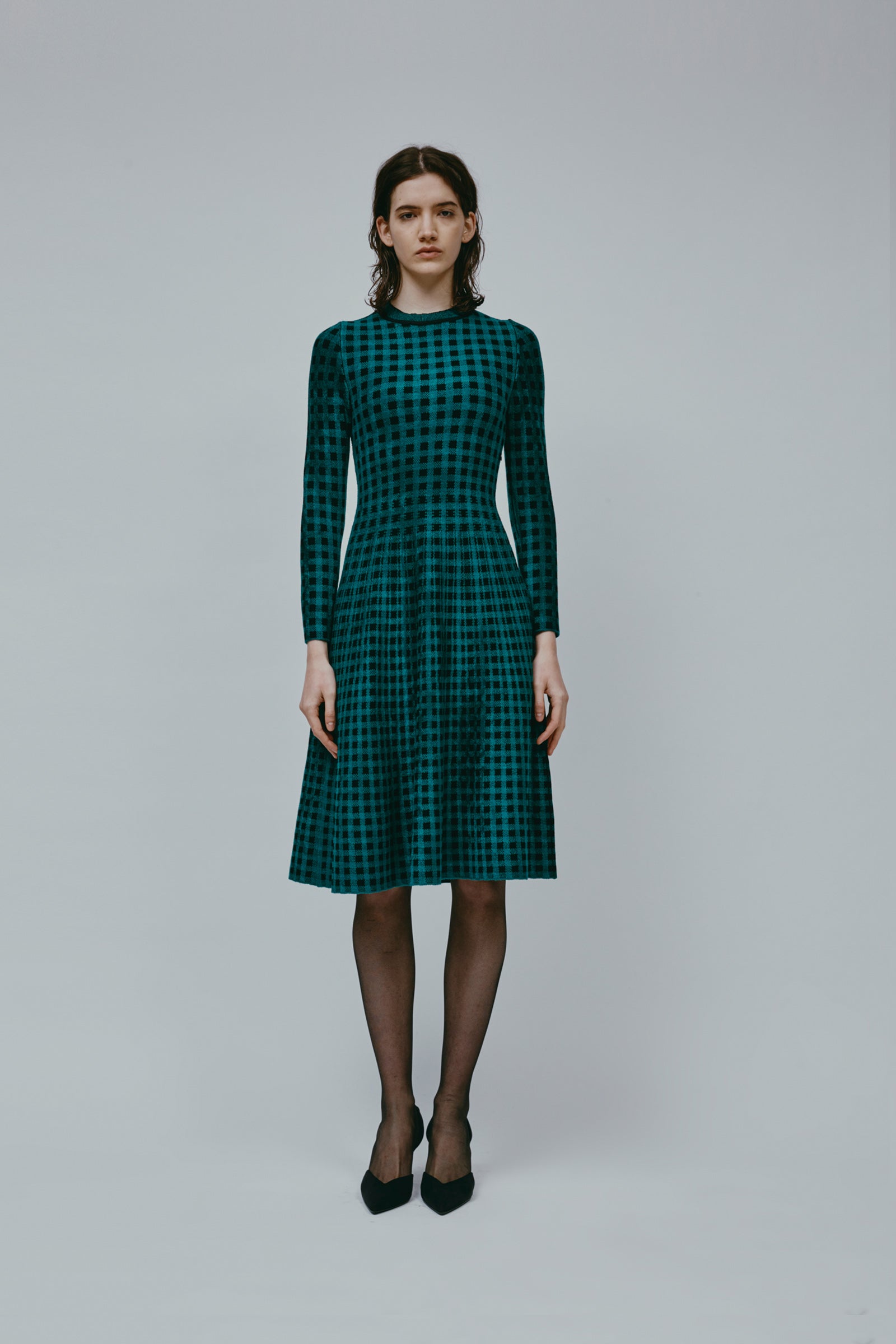 ABITO ELISABETH 380 NERO - SMERALDO