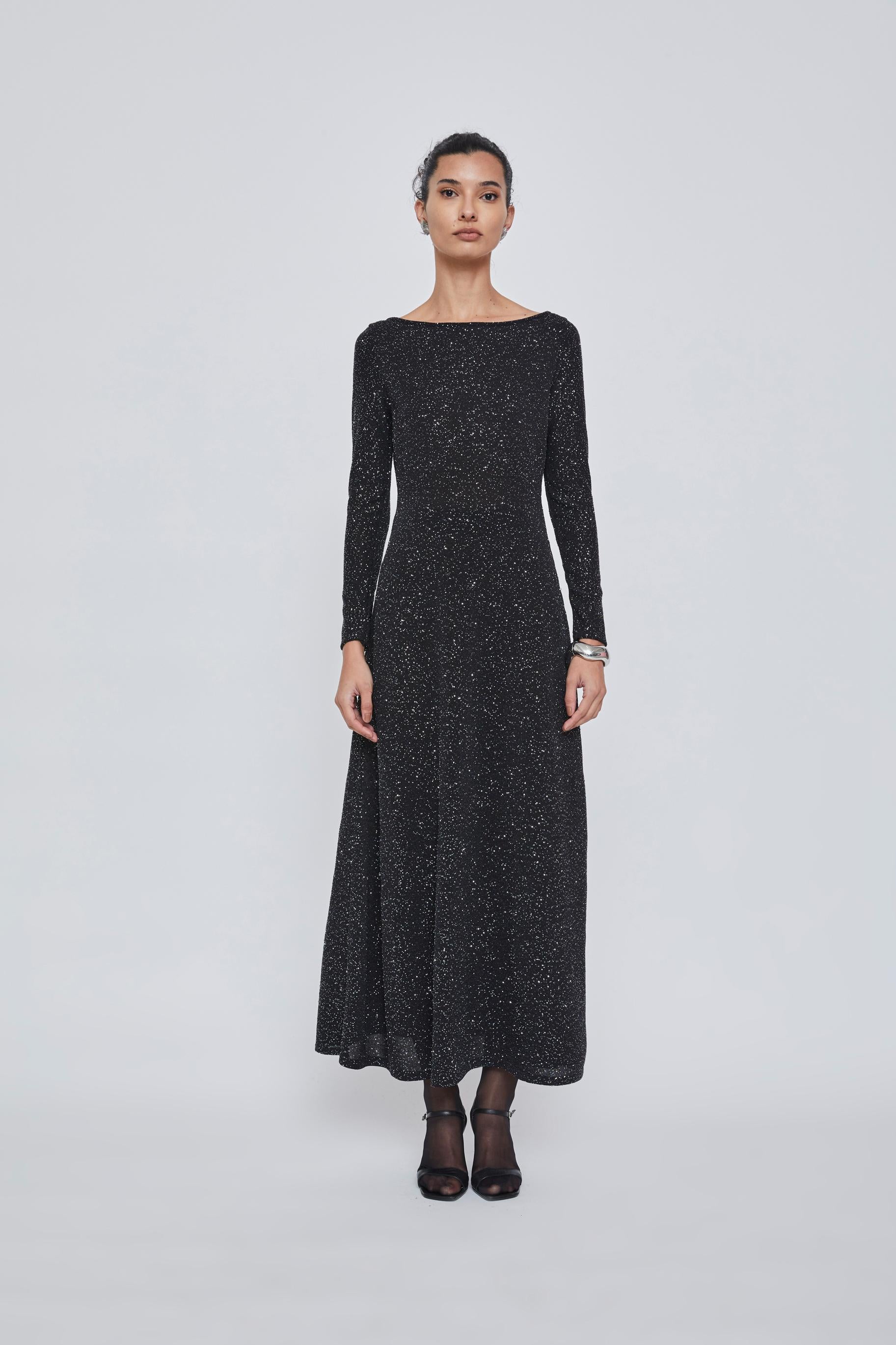 CLASSIC MIDI DRESS
