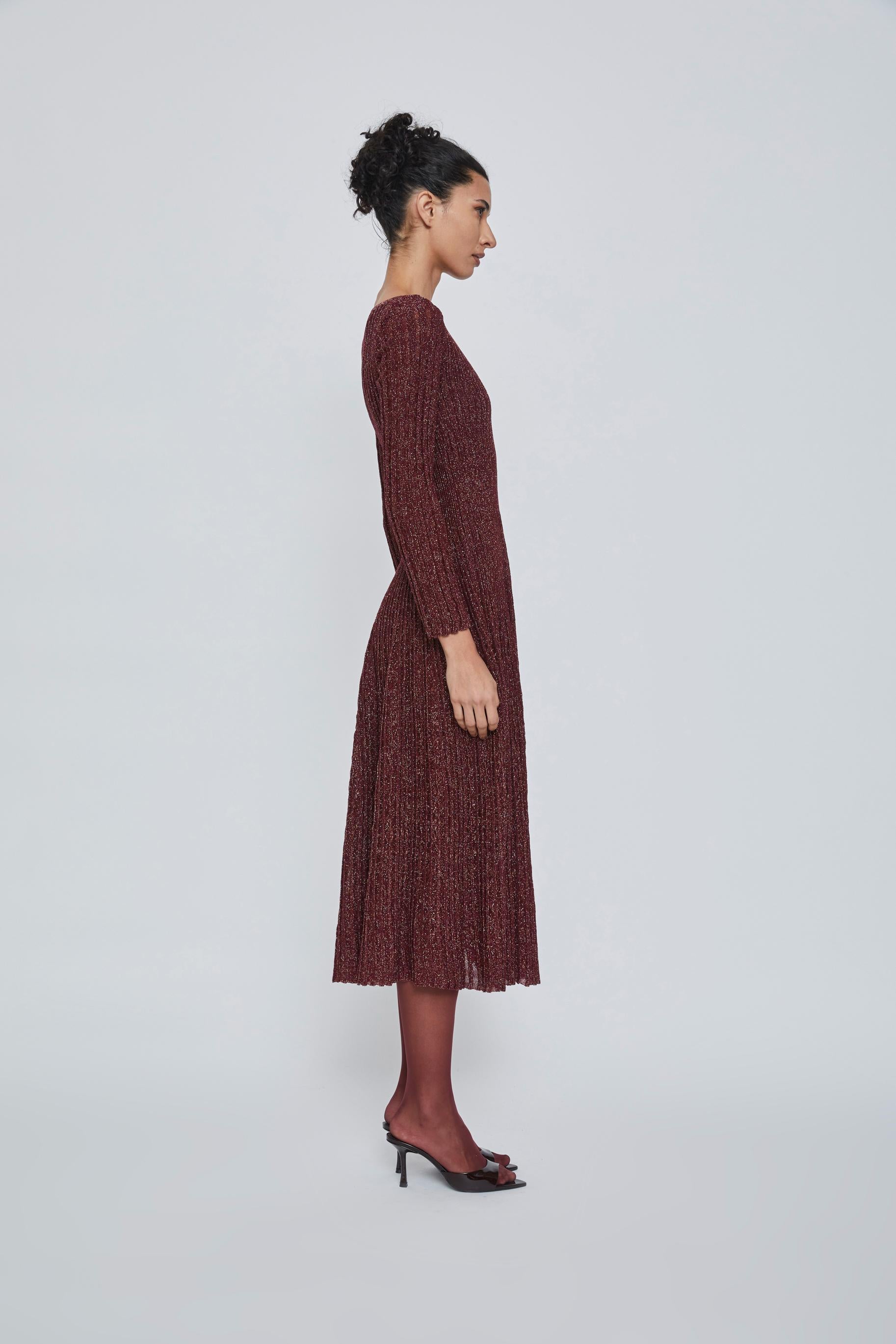 SEGNATURE MIDI DRESS