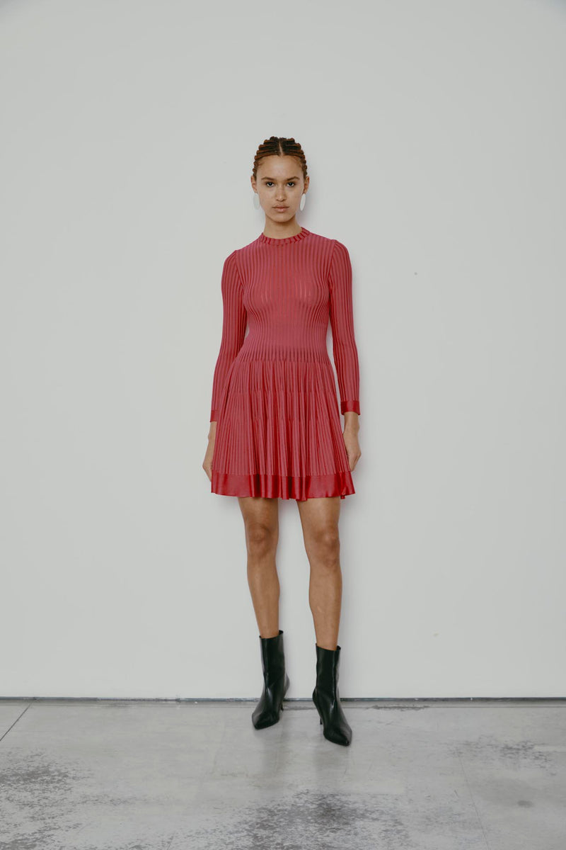 CLARETTA DRESS CHERRY