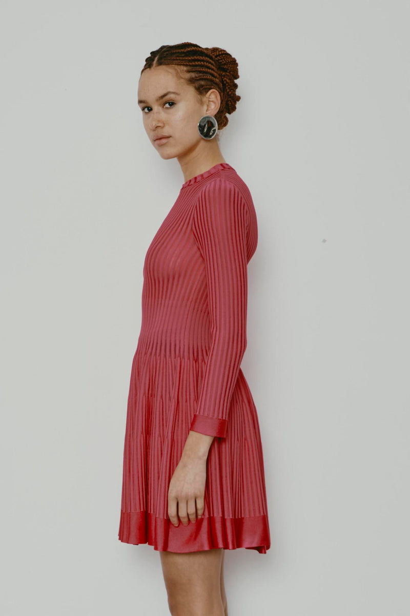 CLARETTA DRESS CHERRY