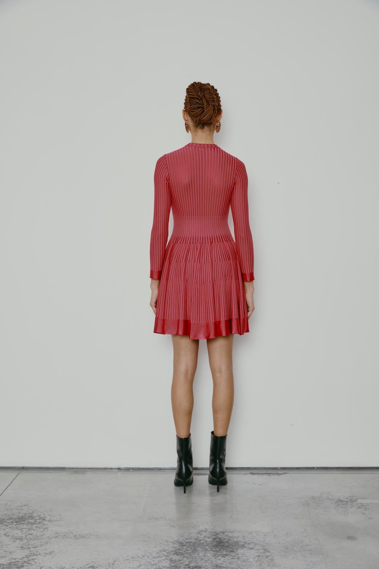 ANTONINO VALENTI 6101AV_CLARETTA_CHERRY_DRESS