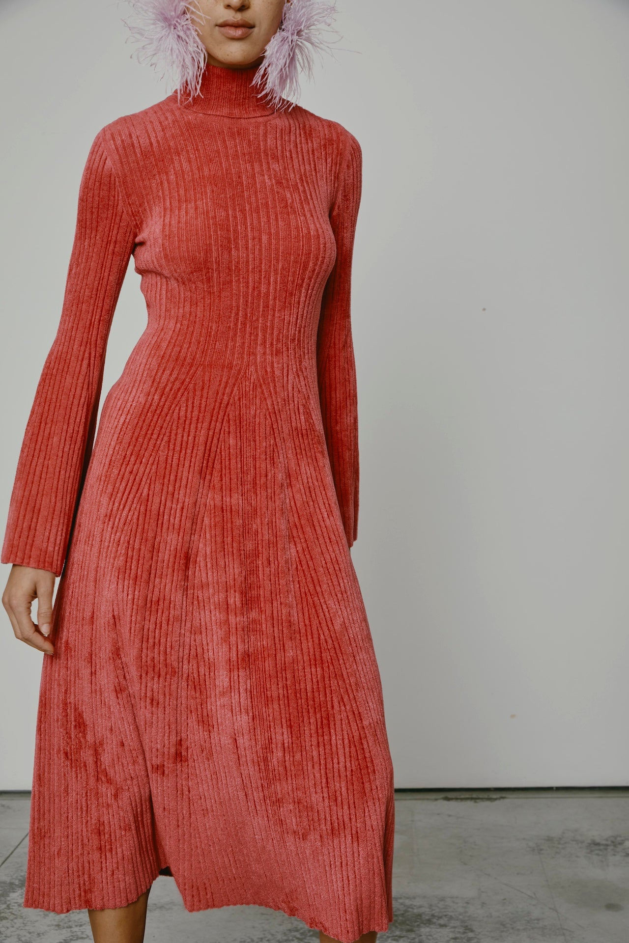 LIBERA DRESS SLATE ROSE