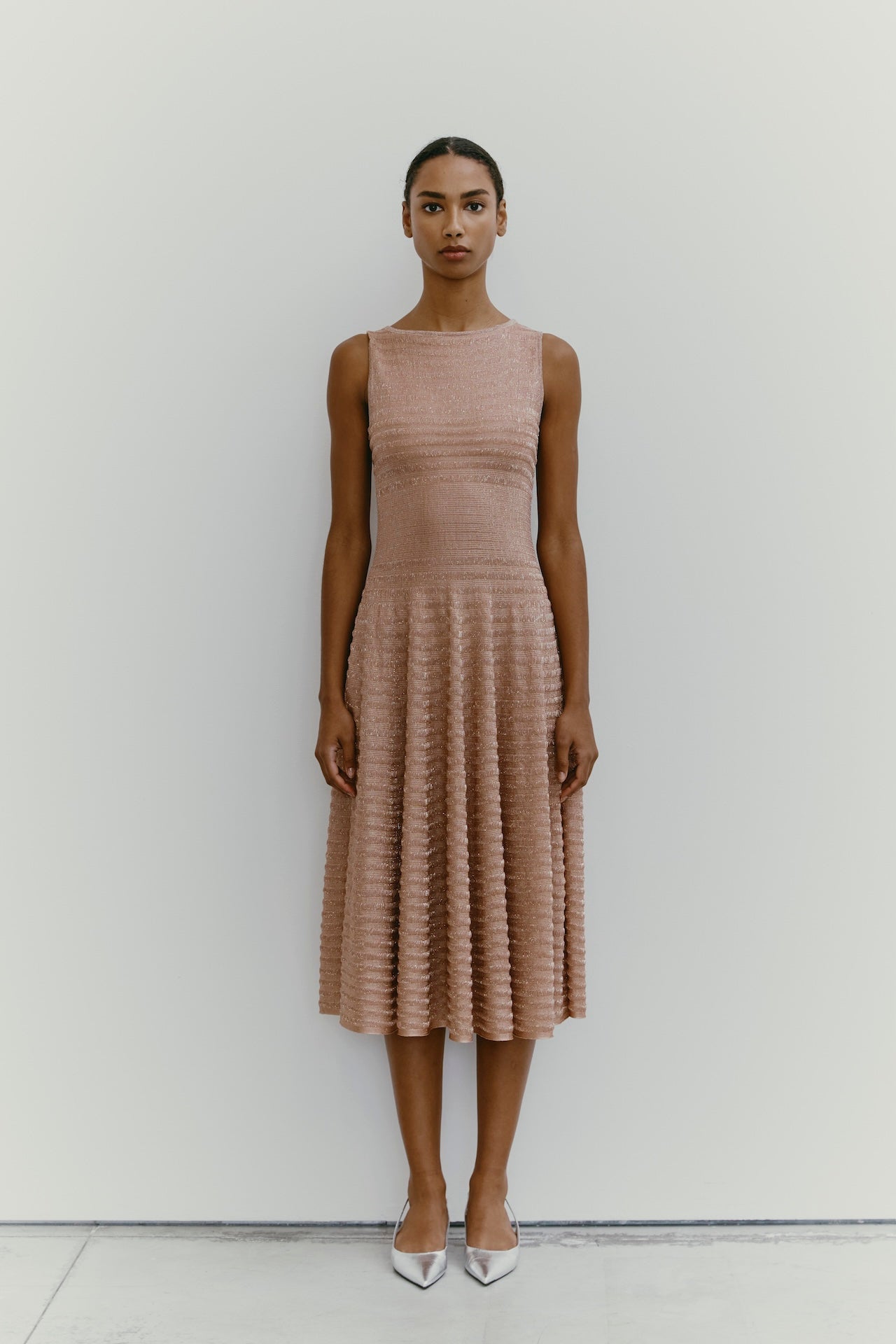 ROSA DRESS NUDE