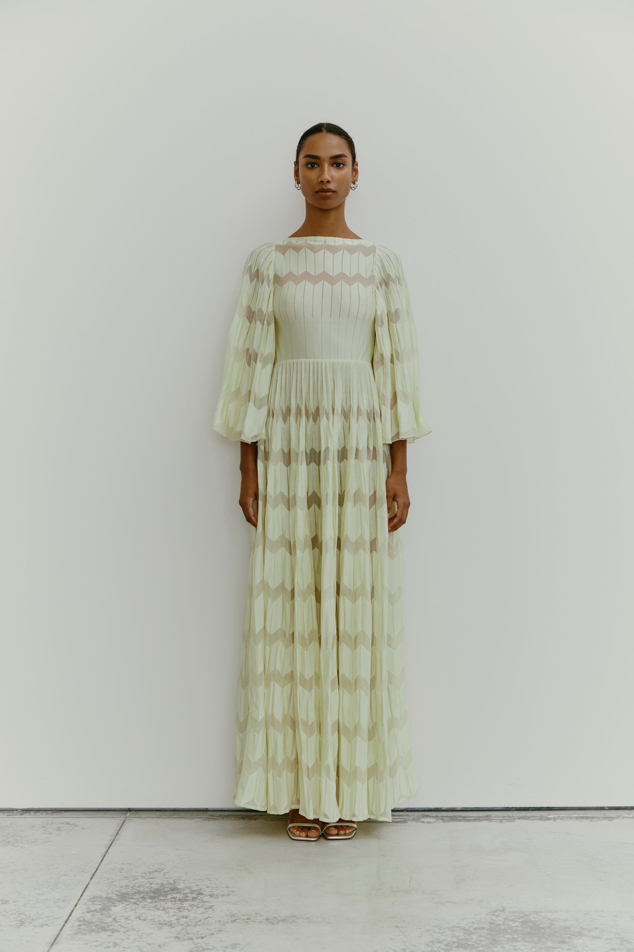 MARIKO DRESS LIGHT YELLOW