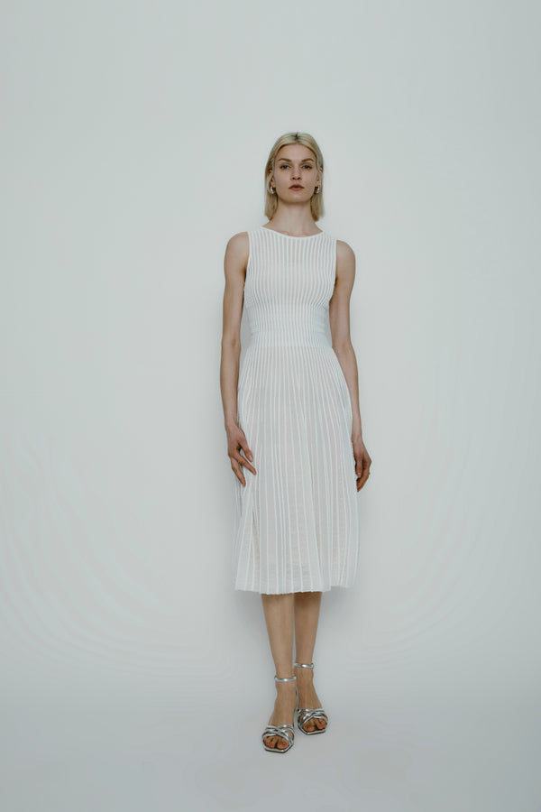 ANASTASIA DRESS WHITE