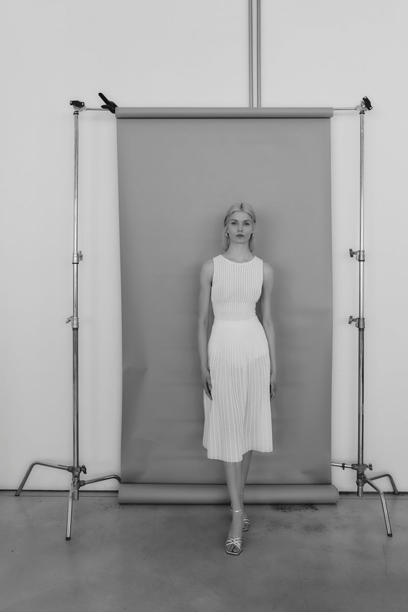 ANASTASIA DRESS WHITE