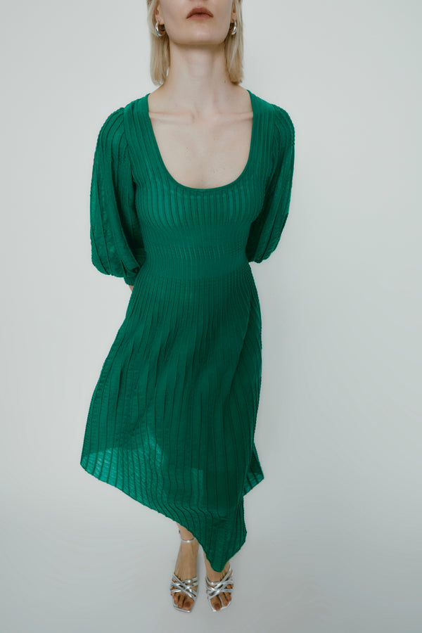 HELEN DRESS GREEN