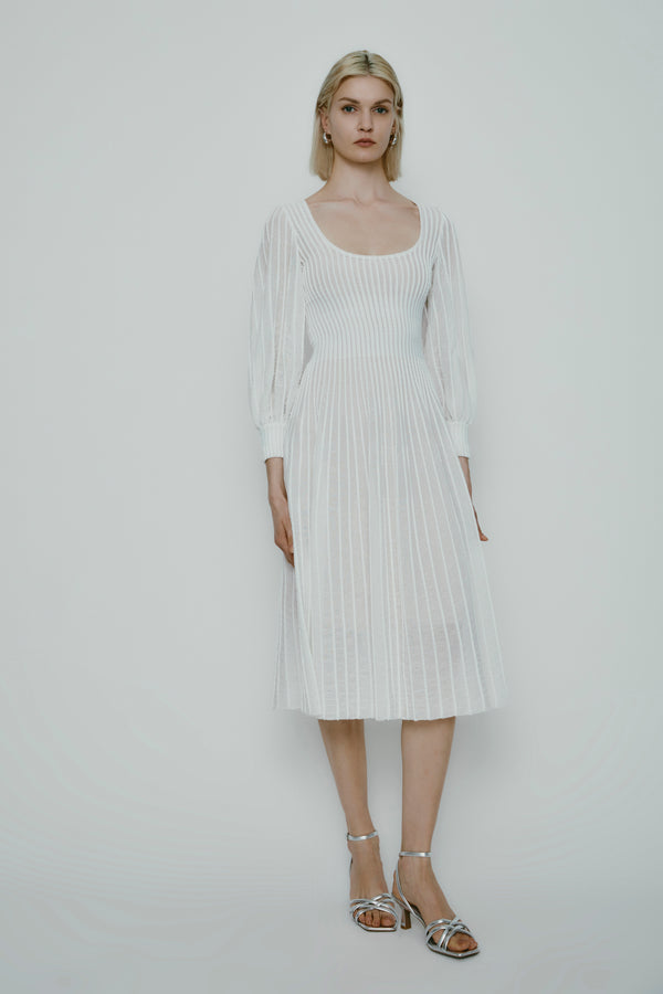HELEN DRESS WHITE