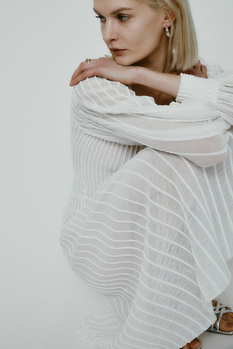 HELEN DRESS WHITE