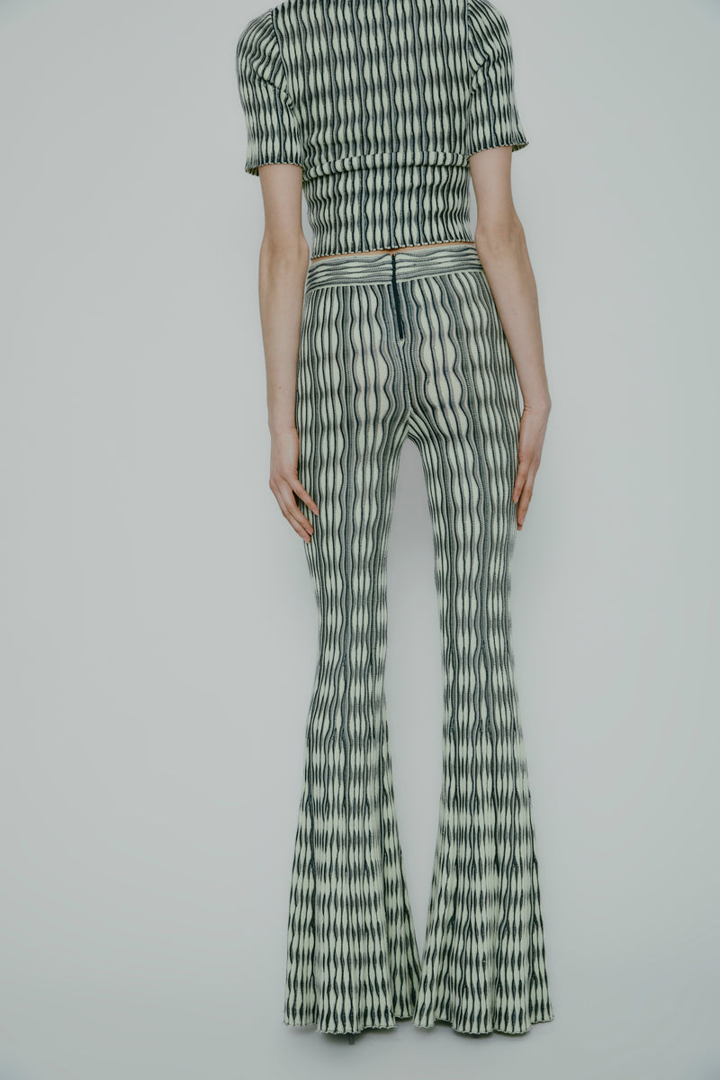 GRAZIANA PANTS YELLOW-BLUE