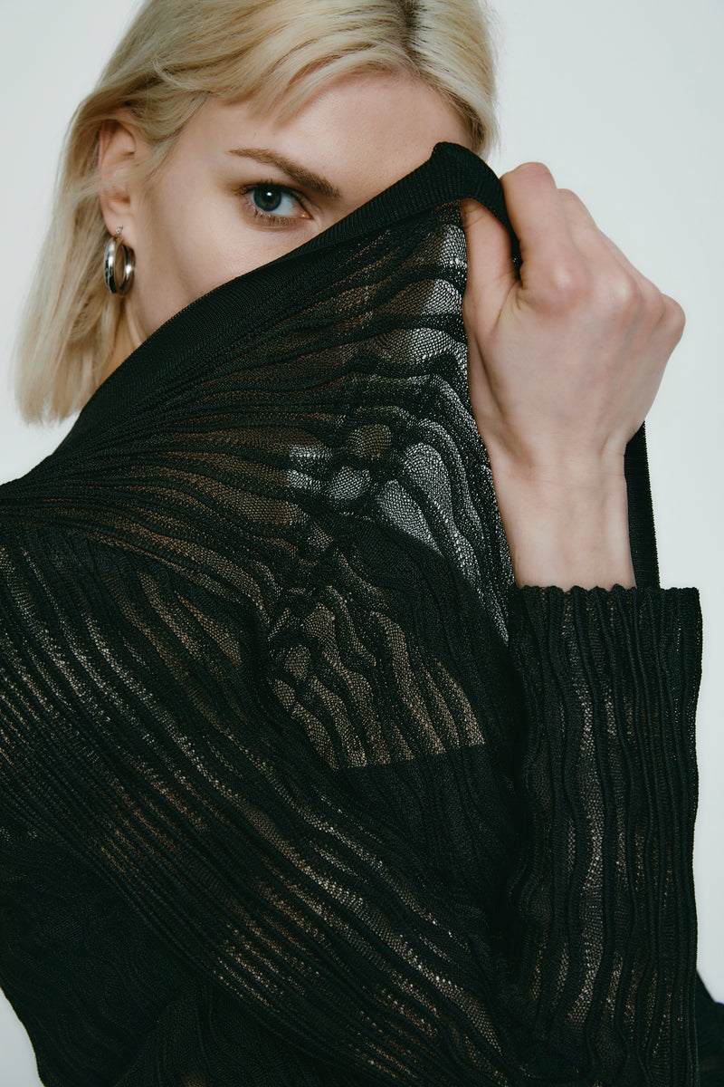 DONNA CARDIGAN BLACK