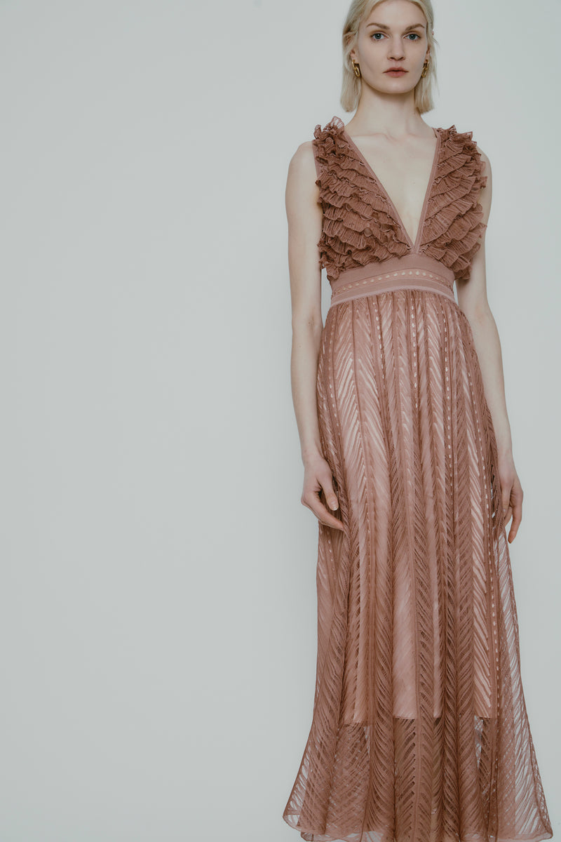 AGLAIA DRESS SIENNA