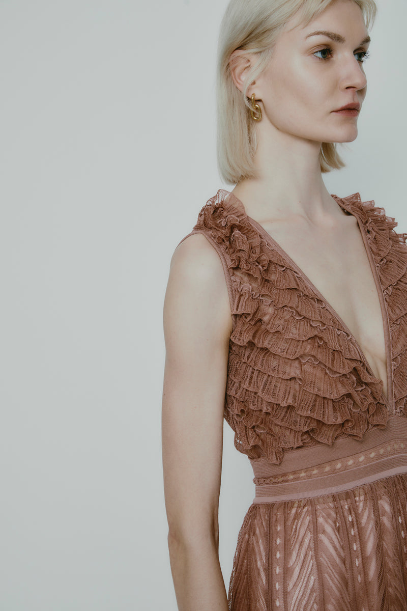 AGLAIA DRESS SIENNA