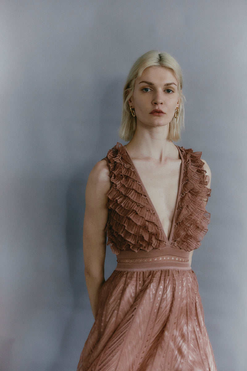AGLAIA DRESS SIENNA