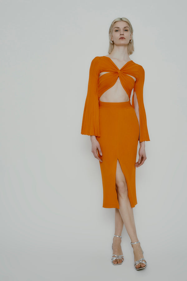 DELFINA DRESS ORANGE