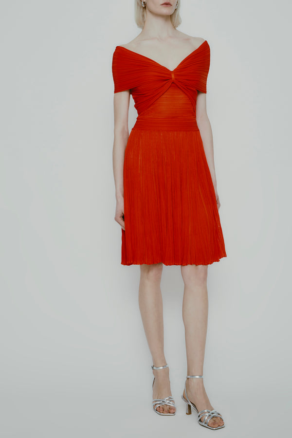 MAILA DRESS RED