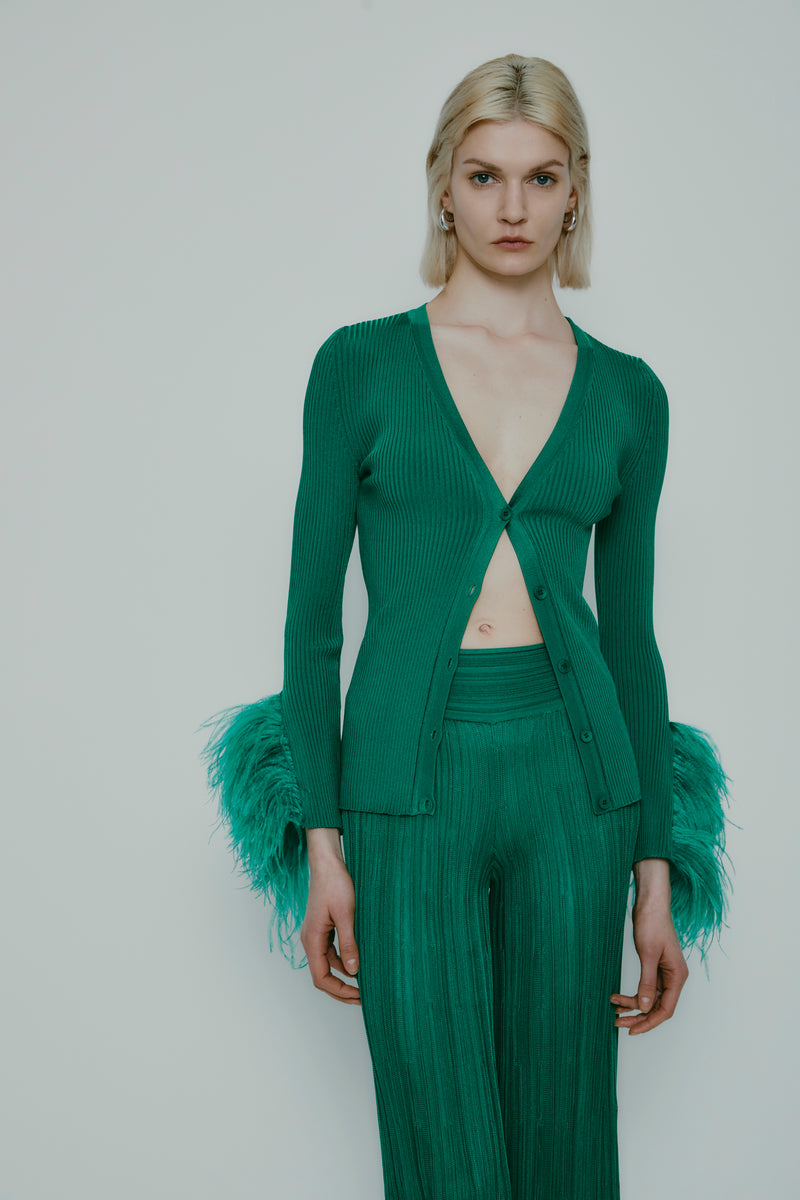 MAEVA CARDIGAN GREEN
