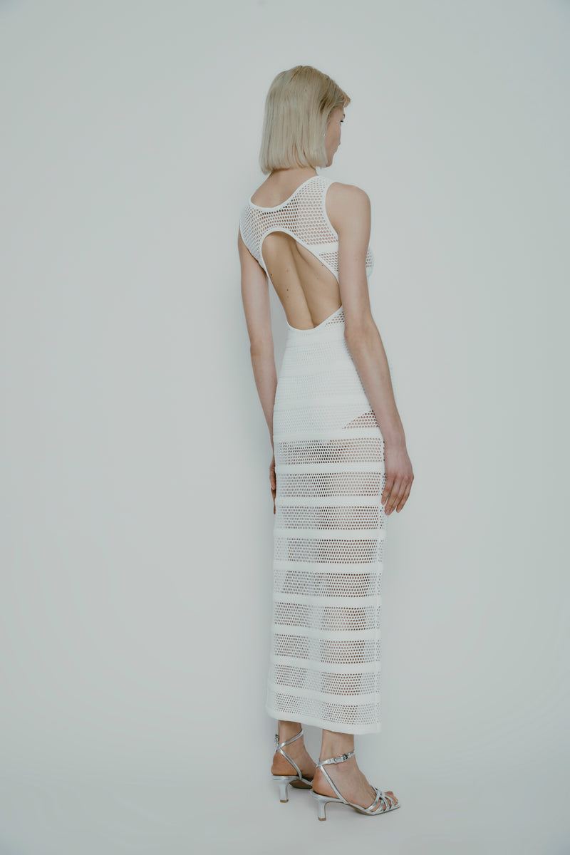 CLEMENTINA DRESS WHITE