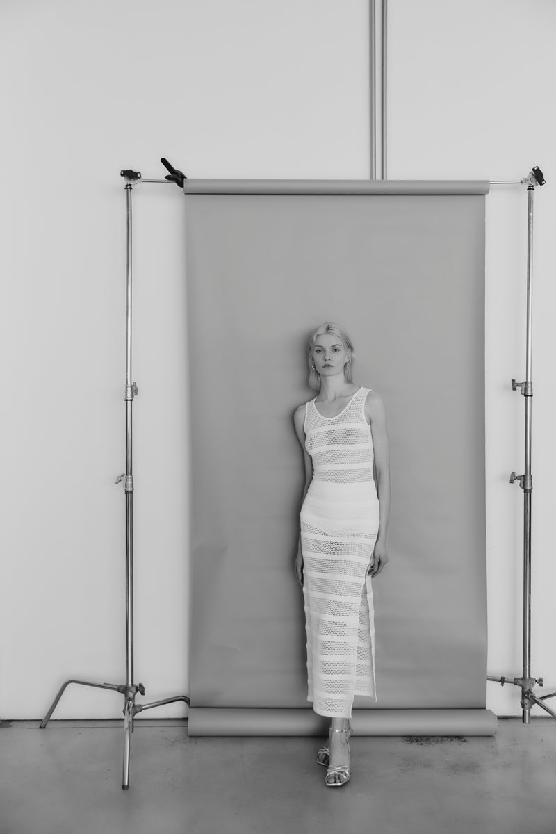 CLEMENTINA DRESS WHITE