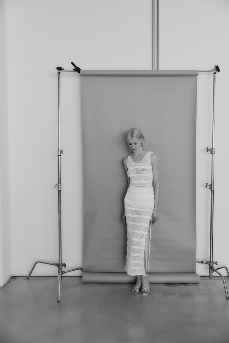 CLEMENTINA DRESS WHITE