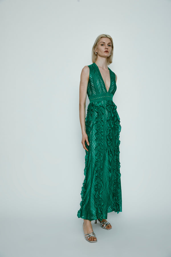 BRISEIDE DRESS GREEN