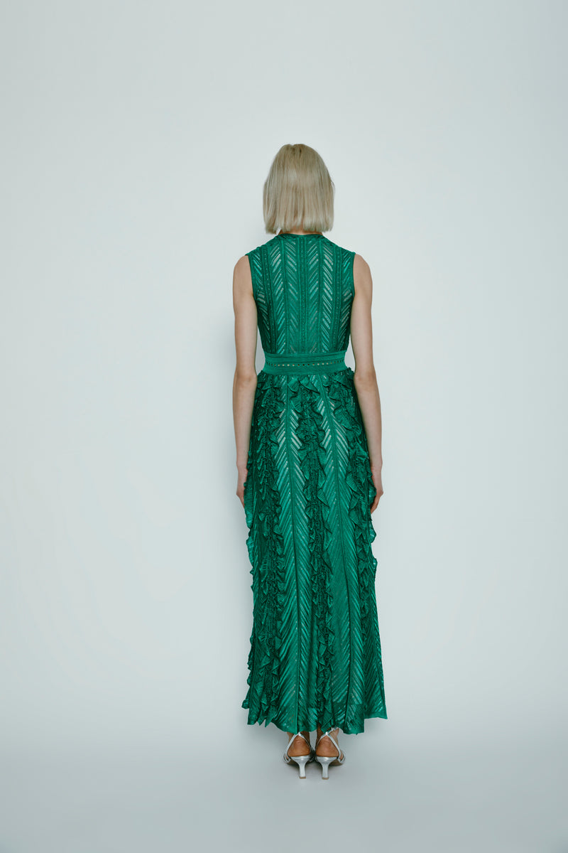 BRISEIDE DRESS GREEN