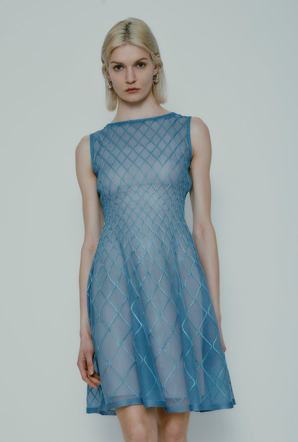 ALBINA DRESS AZURE