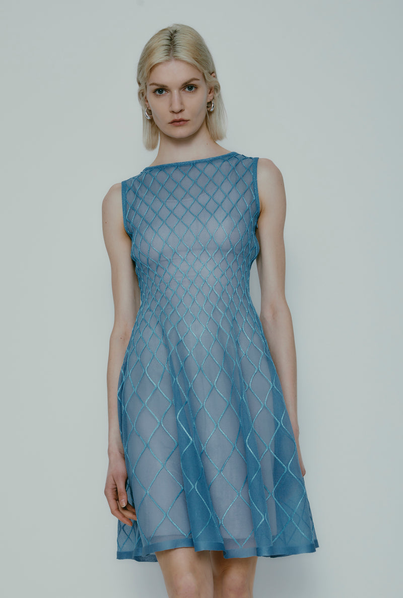 ALBINA DRESS AZURE