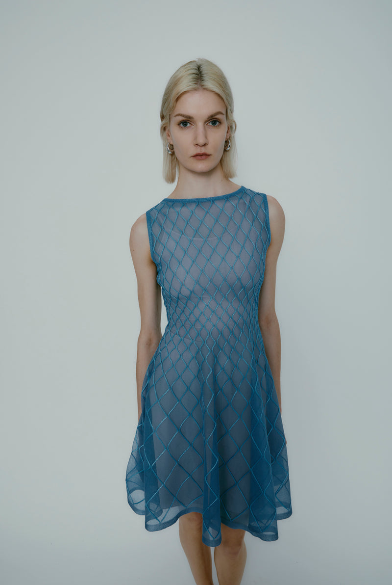 ALBINA DRESS AZURE
