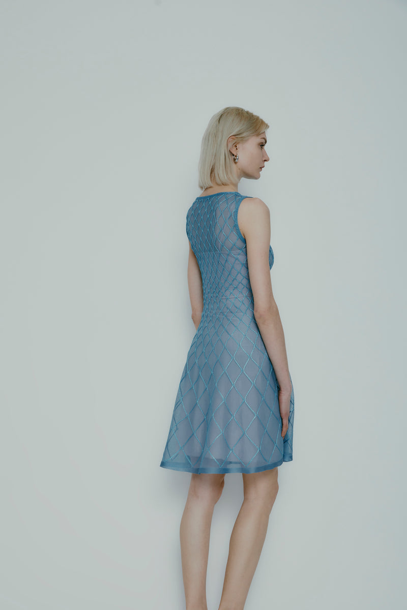 ALBINA DRESS AZURE